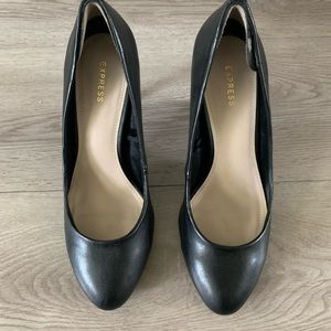 Express Almond Toe Pumps